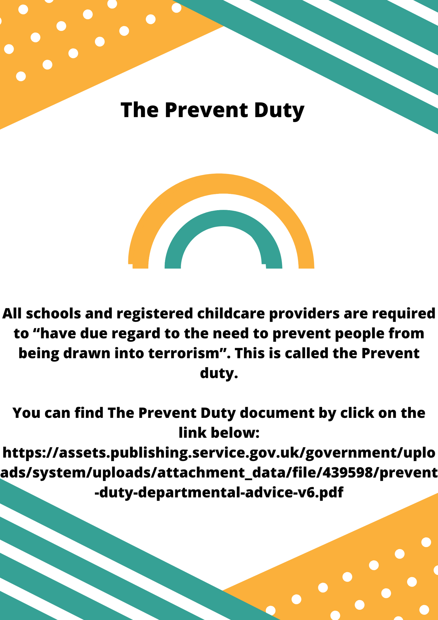 The Prevent Duty for website